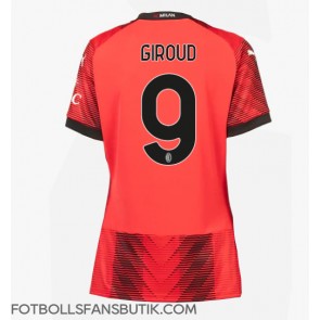 AC Milan Olivier Giroud #9 Replika Hemmatröja Damer 2023-24 Kortärmad